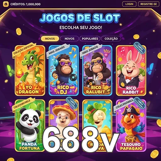 Ilustração de Explore jogos emocionantes no 688v e viva a diversão