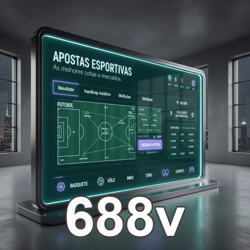Ilustração de Acesse o Cassino Online 688v com Login Rápido e Prático