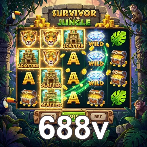 Ilustração de Acesse o Cassino Online 688v com Login Rápido e Prático