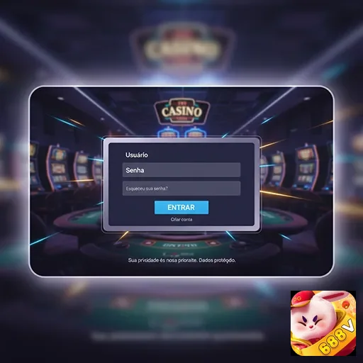 Jogadores acessando cassino online com segurança